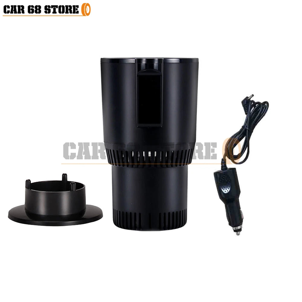 DC 12V Dual Function Car Cup Warmer and Cooler for Beverages and Cans