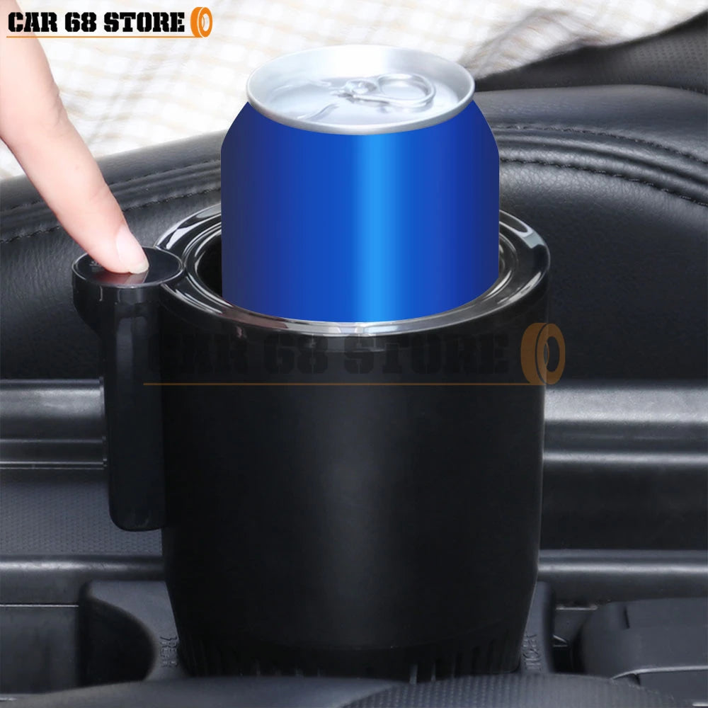 DC 12V Dual Function Car Cup Warmer and Cooler for Beverages and Cans