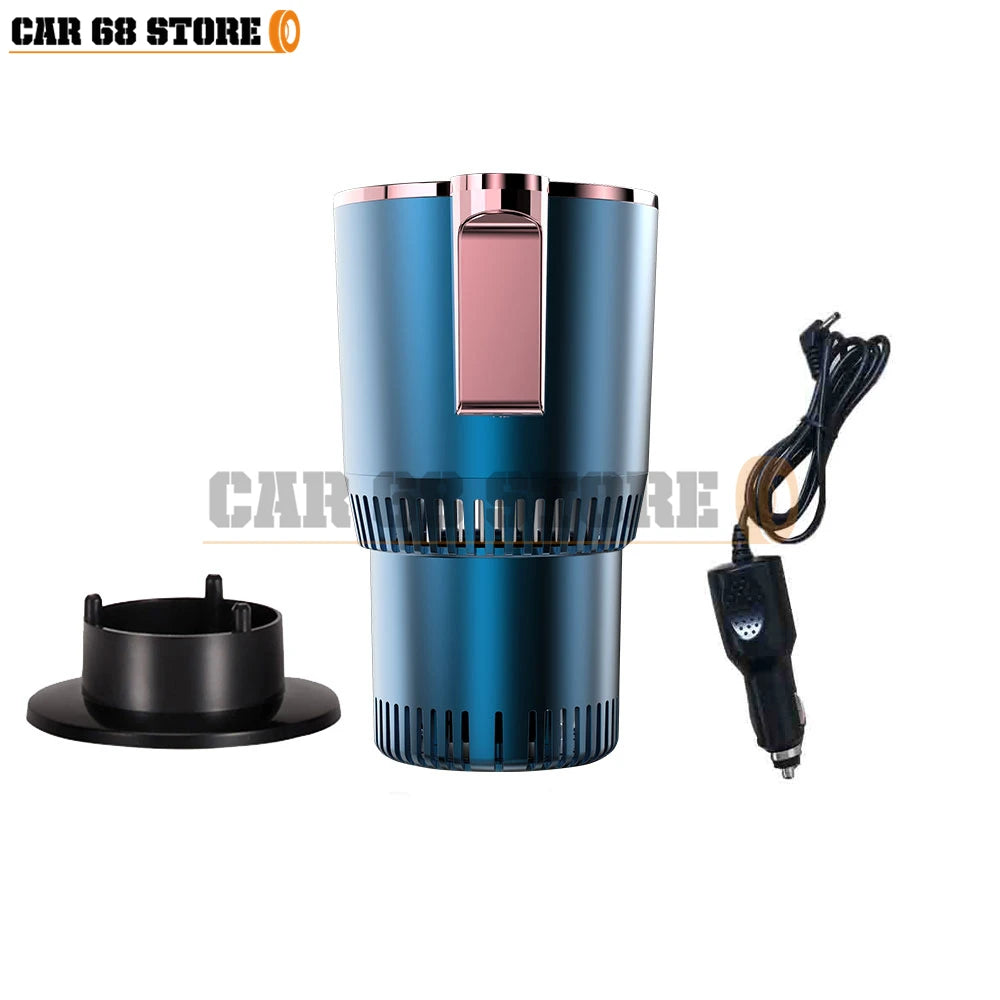 DC 12V Dual Function Car Cup Warmer and Cooler for Beverages and Cans